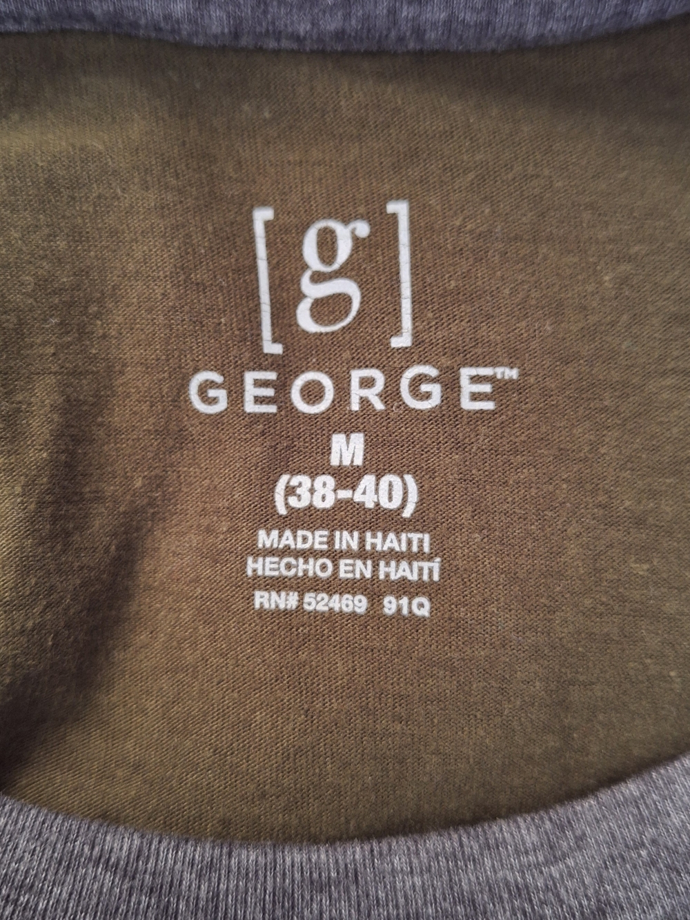 Bundle Of 4 George Long Sleeve Shirts - Mens Medium - Picture 10 of 13